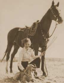 Velma Bronn Johnston a.k.a. "Wild Horse Annie"