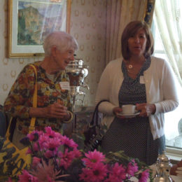 MarGee Richardson and Wendy Ritter – Pink Tea 2015