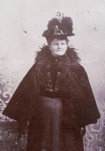 Louisa Sweetland in Carson City.
Photo from the
Sweetland Family Collection