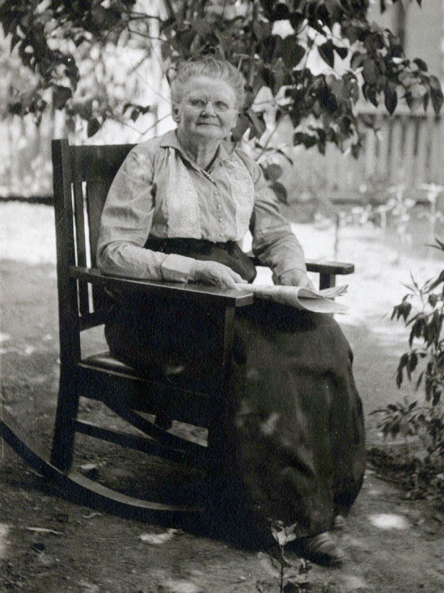 Louisa Sweetland in Carson City.
Photo from the
Sweetland Family Collection